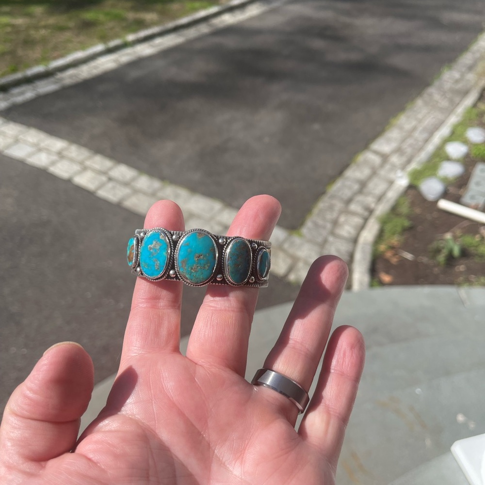 Andy Cadman vintage Navajo cuff